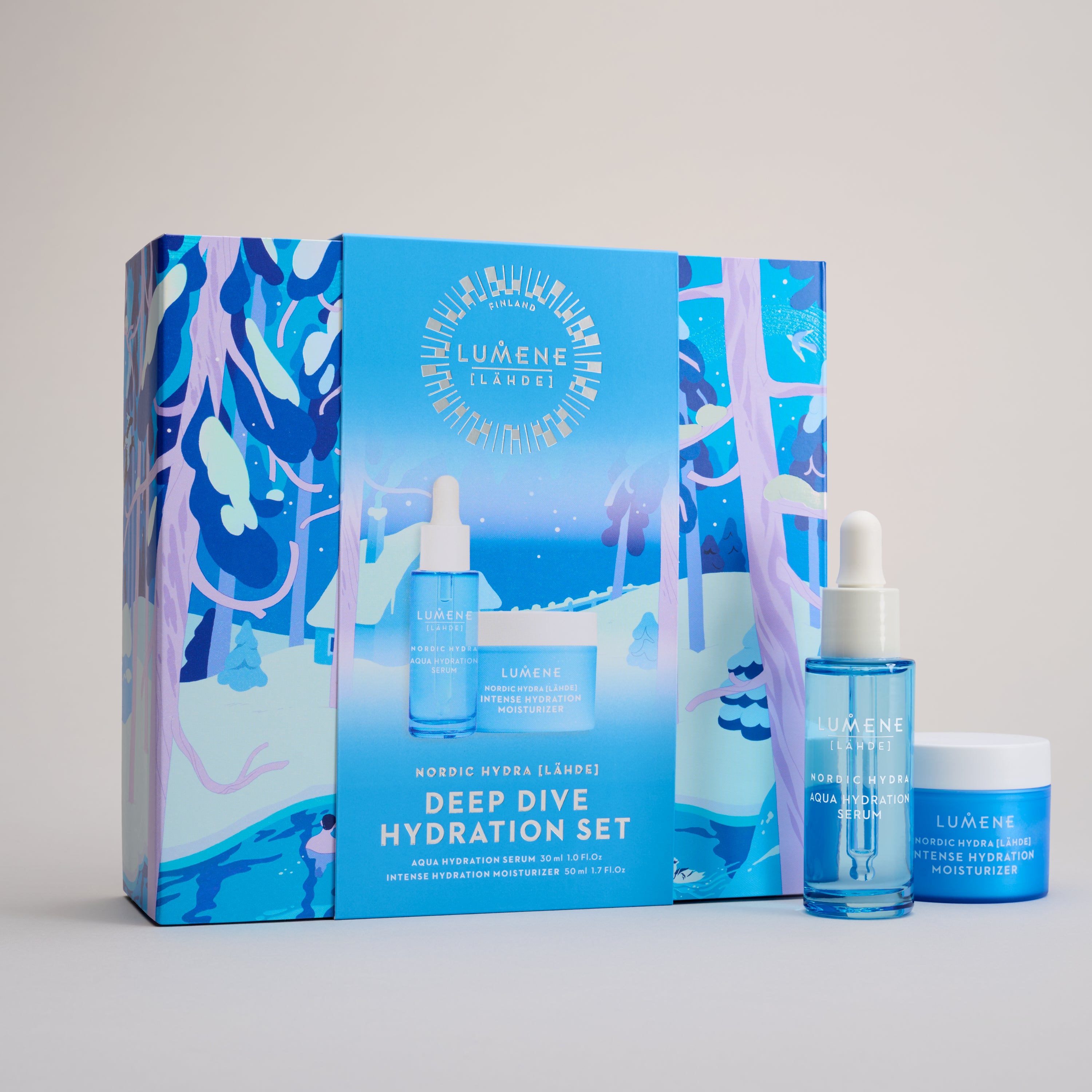 Nordic Hydra [LÄHDE] Deep Dive Hydration Set – Lumene UK