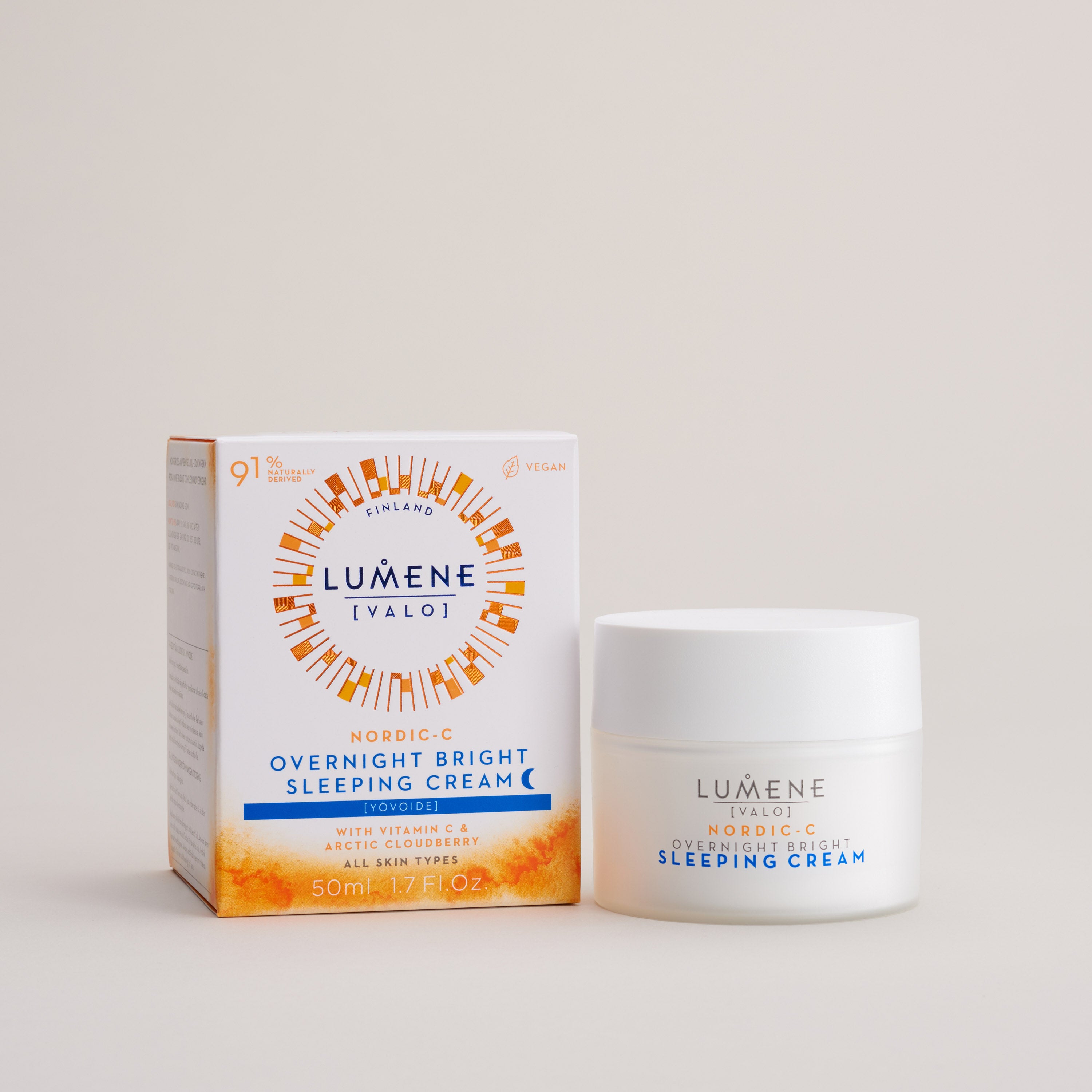 Overnight Bright Sleeping Cream – Lumene UK